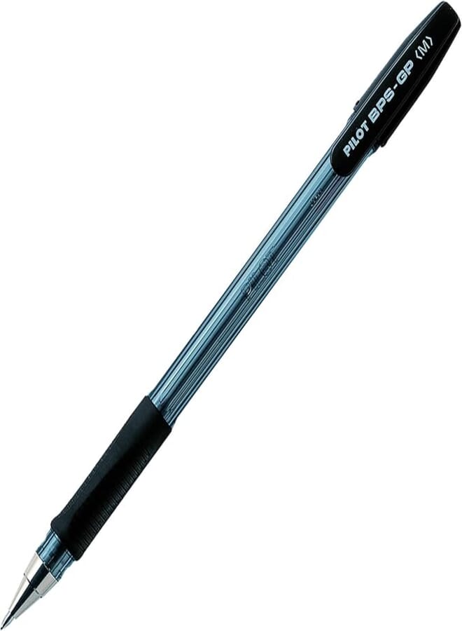 Pilot Bps-Gp-M 1.0 Ml Ball Point Grip Pen - Black